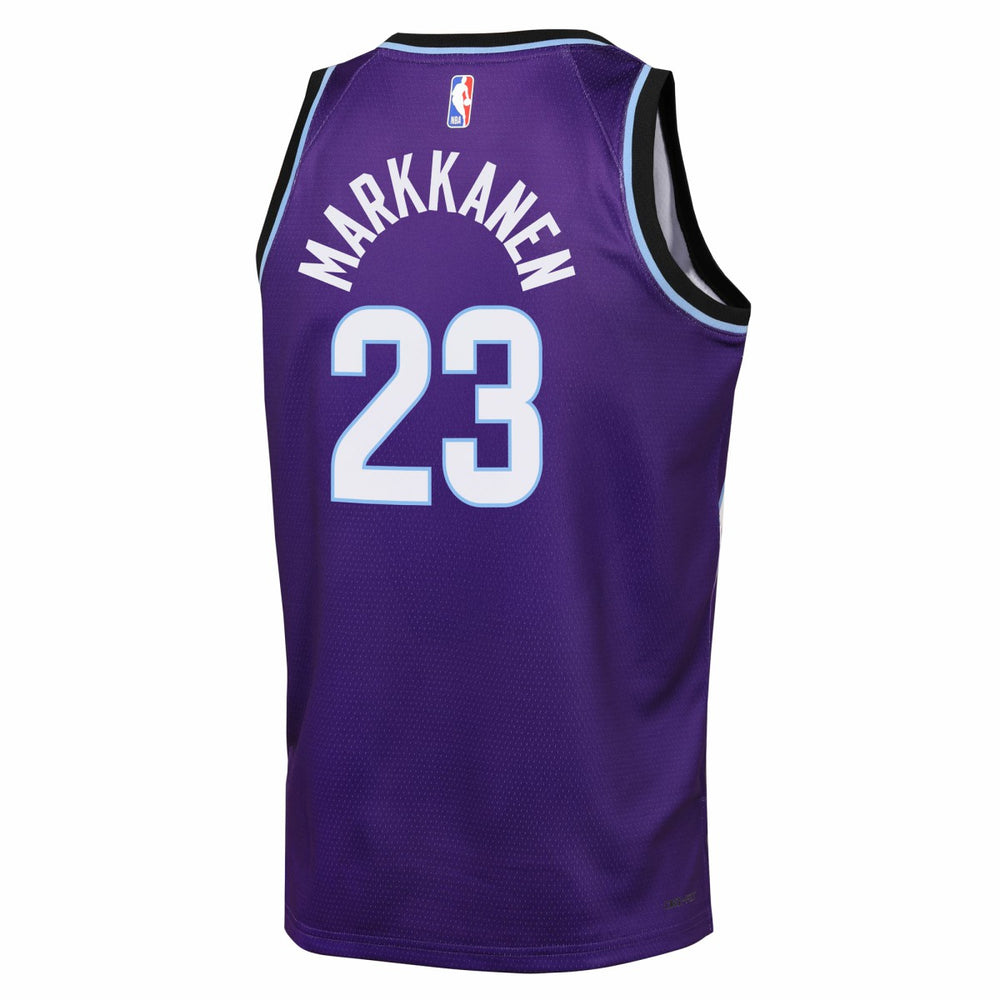 Lauri Markkanen Utah Jazz Youth Icon Edition Swingman Jersey On Sale