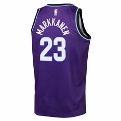 Lauri Markkanen Utah Jazz Youth Icon Edition Swingman Jersey On Sale