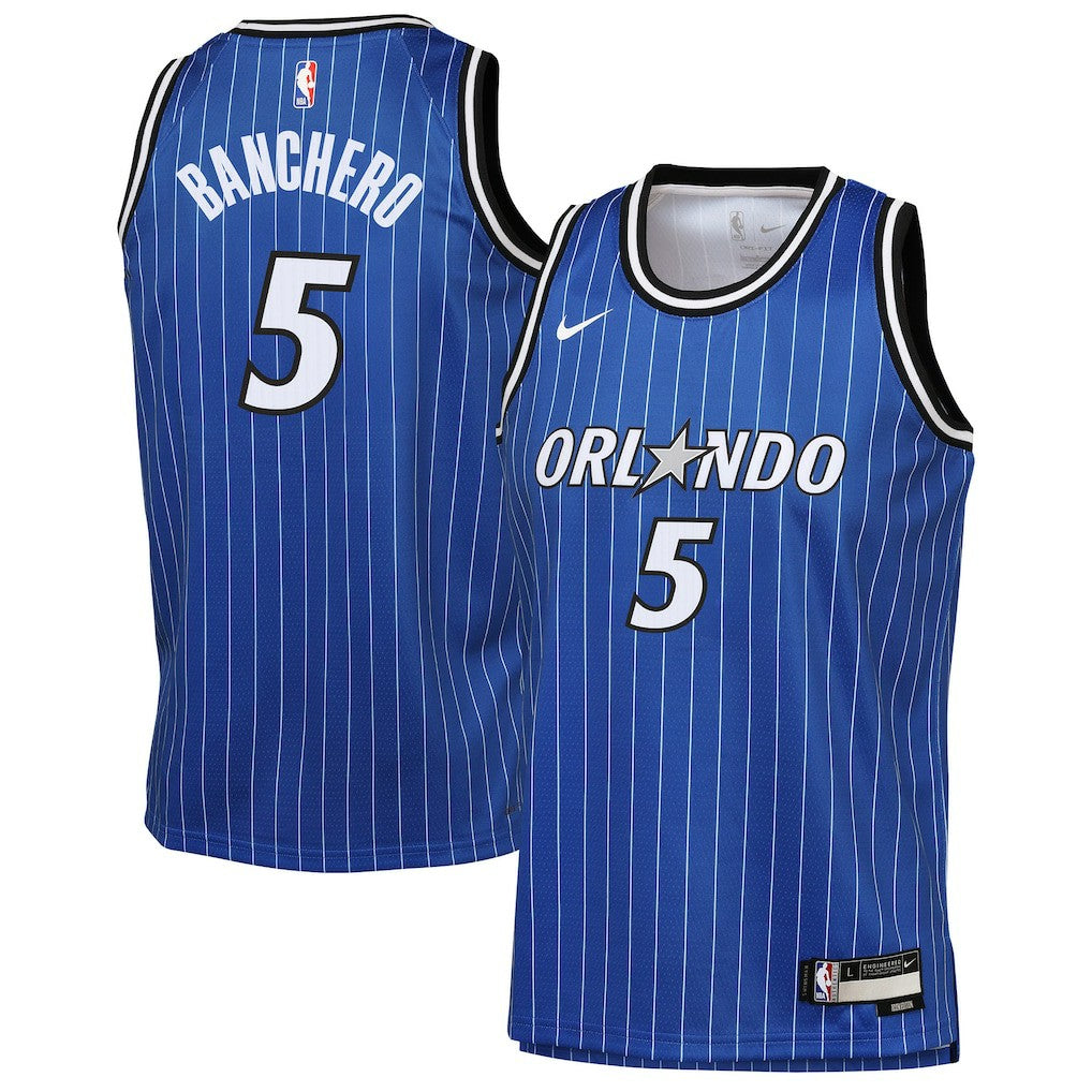 Paolo Banchero Orlando Magic Youth Icon Edition Swingman Jersey On Sale