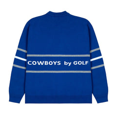 Dallas Cowboys  GOLF WANG Jacquard Pullover Sweater