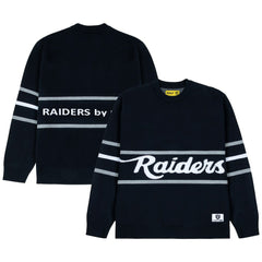 Las Vegas Raiders  GOLF WANG Jacquard Pullover Sweater