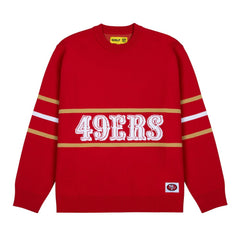San Francisco 49ers  GOLF WANG Jacquard Pullover Sweater