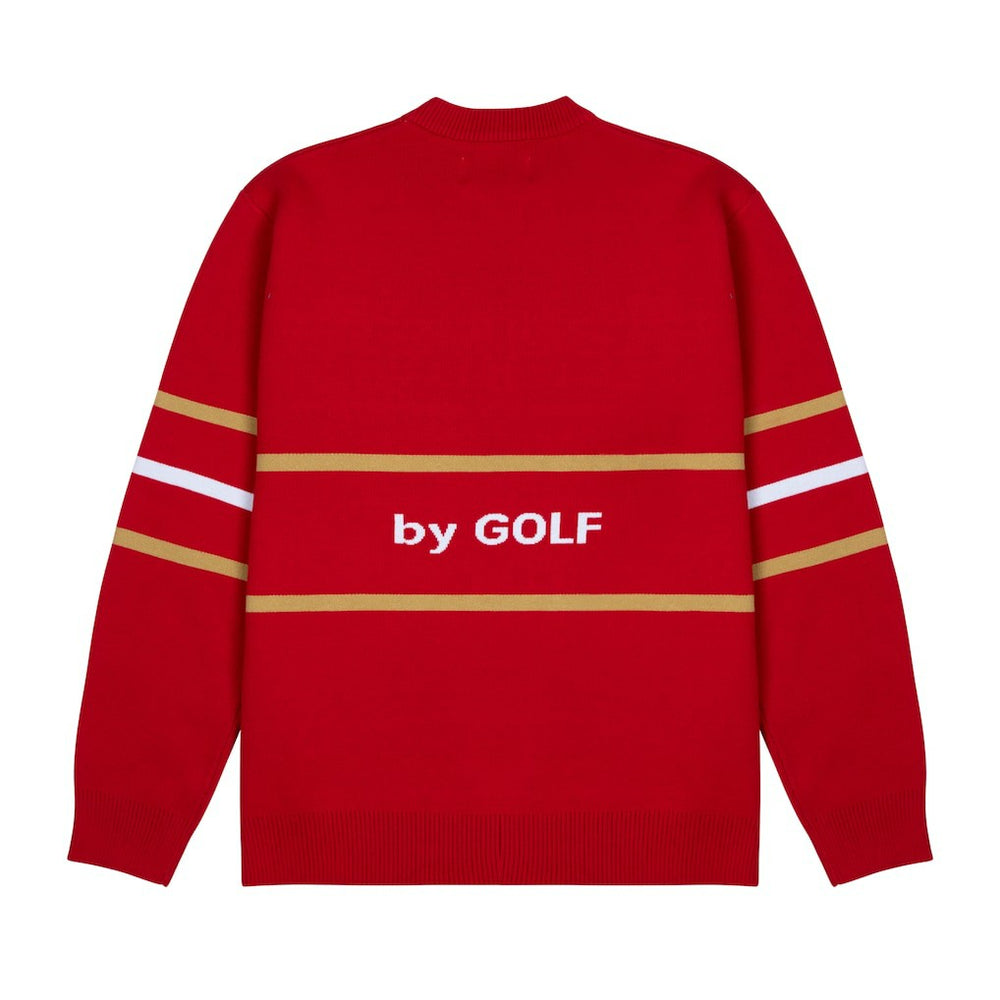 San Francisco 49ers  GOLF WANG Jacquard Pullover Sweater