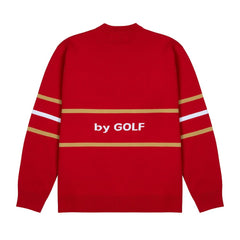 San Francisco 49ers  GOLF WANG Jacquard Pullover Sweater