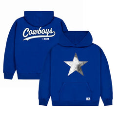 Dallas Cowboys  GOLF WANG Cutout Pullover Hoodie