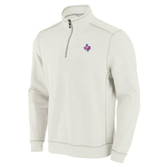 Texas Rangers Tommy Bahama Sport Tobago Bay Tri-Blend Half-Zip Sweatshirt | MLB Near me