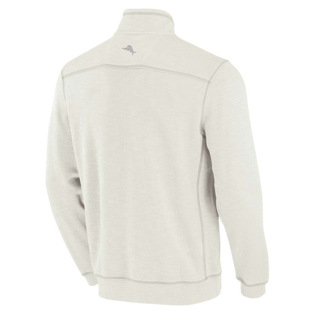 Cincinnati Reds Tommy Bahama Sport Tobago Bay Tri-Blend Half-Zip Sweatshirt | MLB Discount