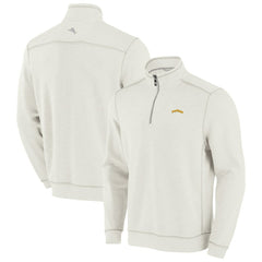 San Diego Padres Tommy Bahama Sport Tobago Bay Tri-Blend Half-Zip Sweatshirt | MLB For sale
