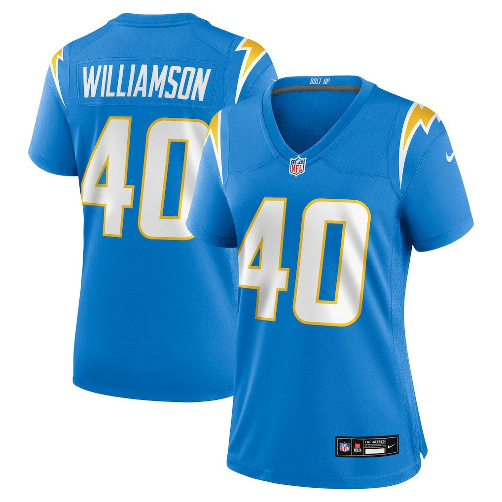 Los Angeles Chargers Nike Kendall Williamson  Women's Team Game Jersey