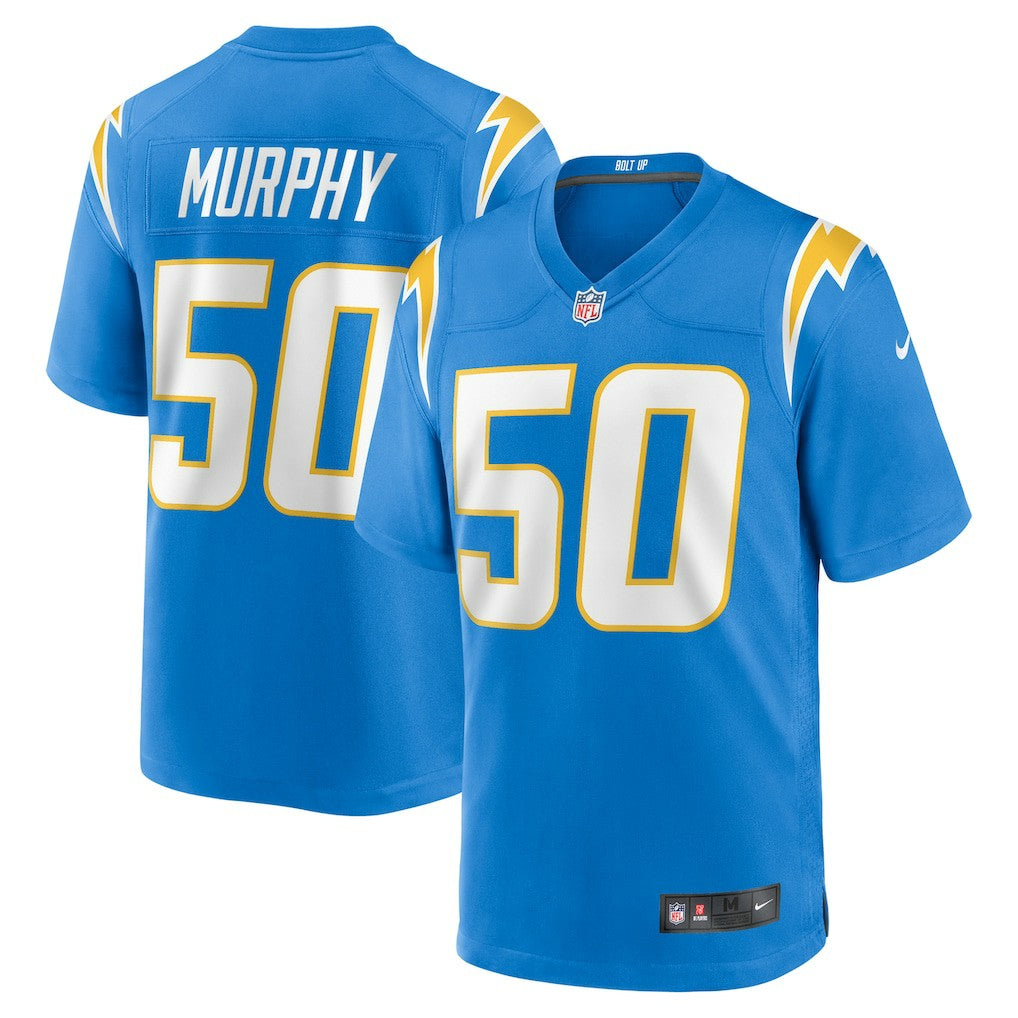 Los Angeles Chargers Nike Caleb Murphy  Team Game Jersey