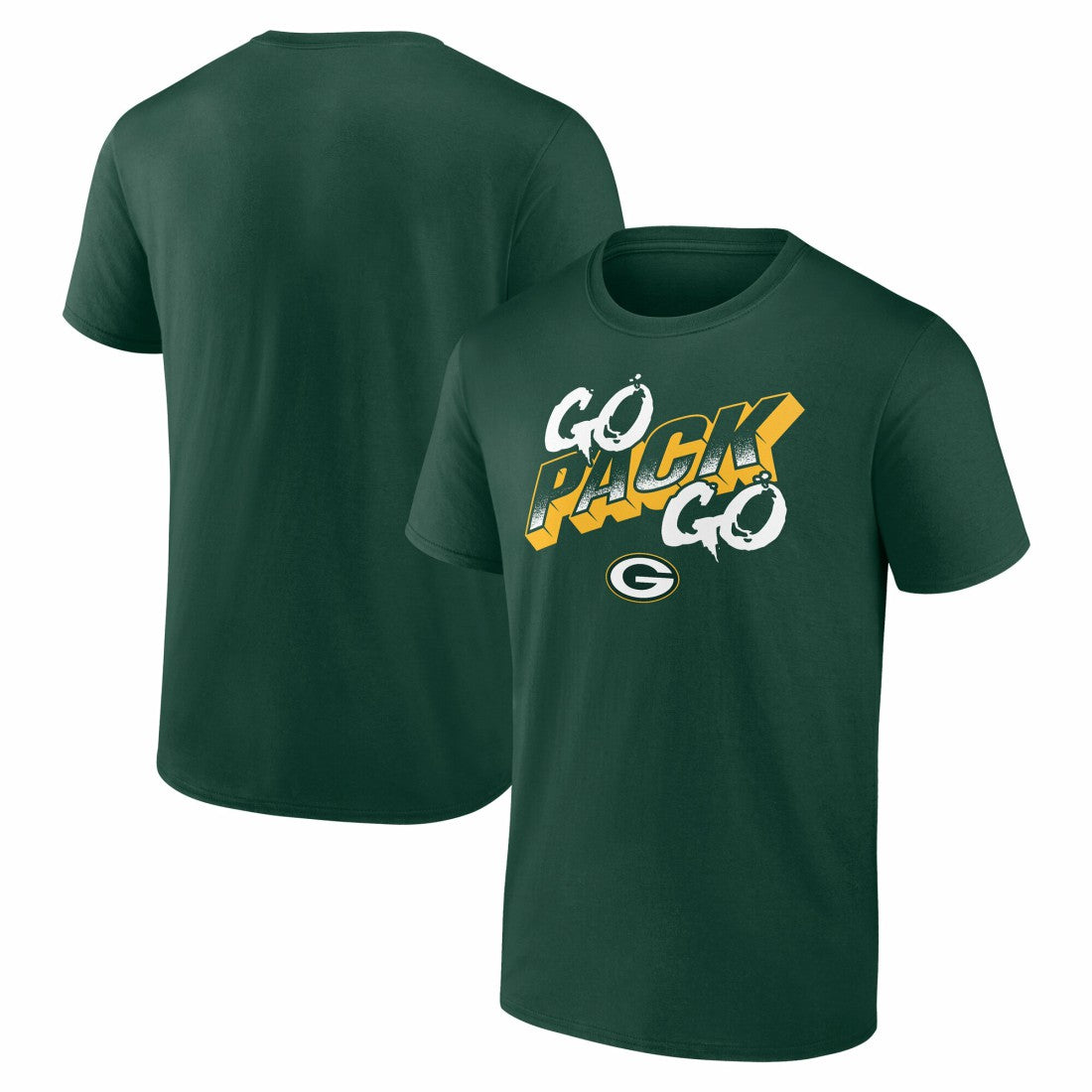 Green Bay Packers  Go Pack Go T-Shirt