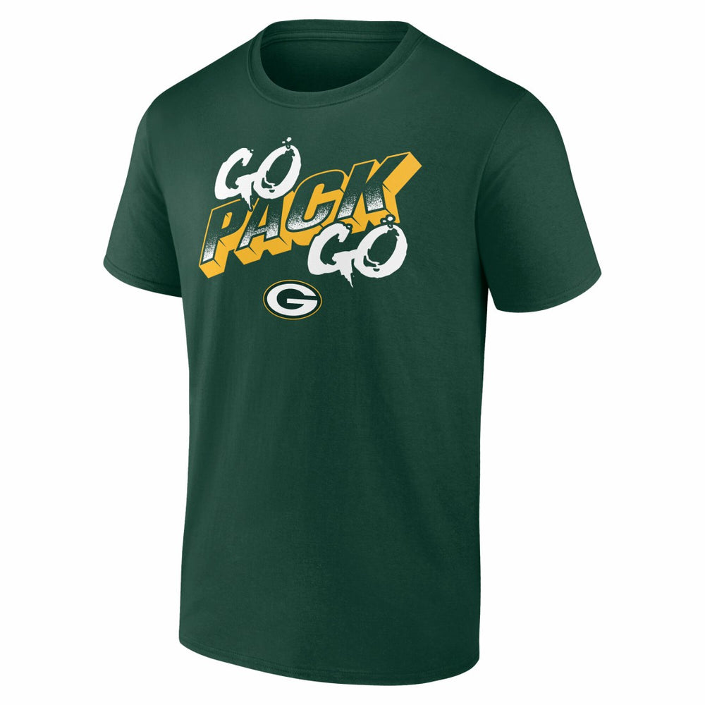 Green Bay Packers  Go Pack Go T-Shirt