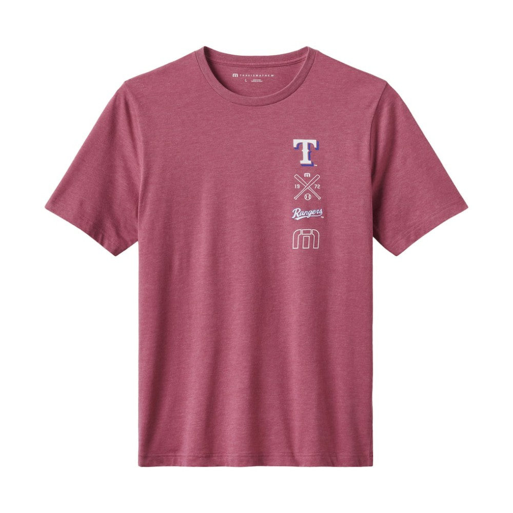 Texas Rangers TravisMathew Sunset Slam 2.0 T-Shirt | MLB Sale