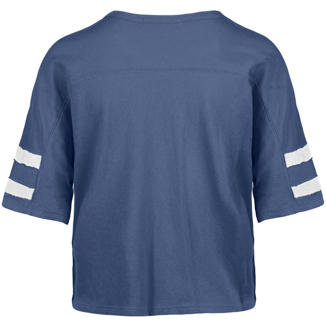 Detroit Lions 47 brand '47 Women's Premier Scout Cropped V-Neck T-Shirt