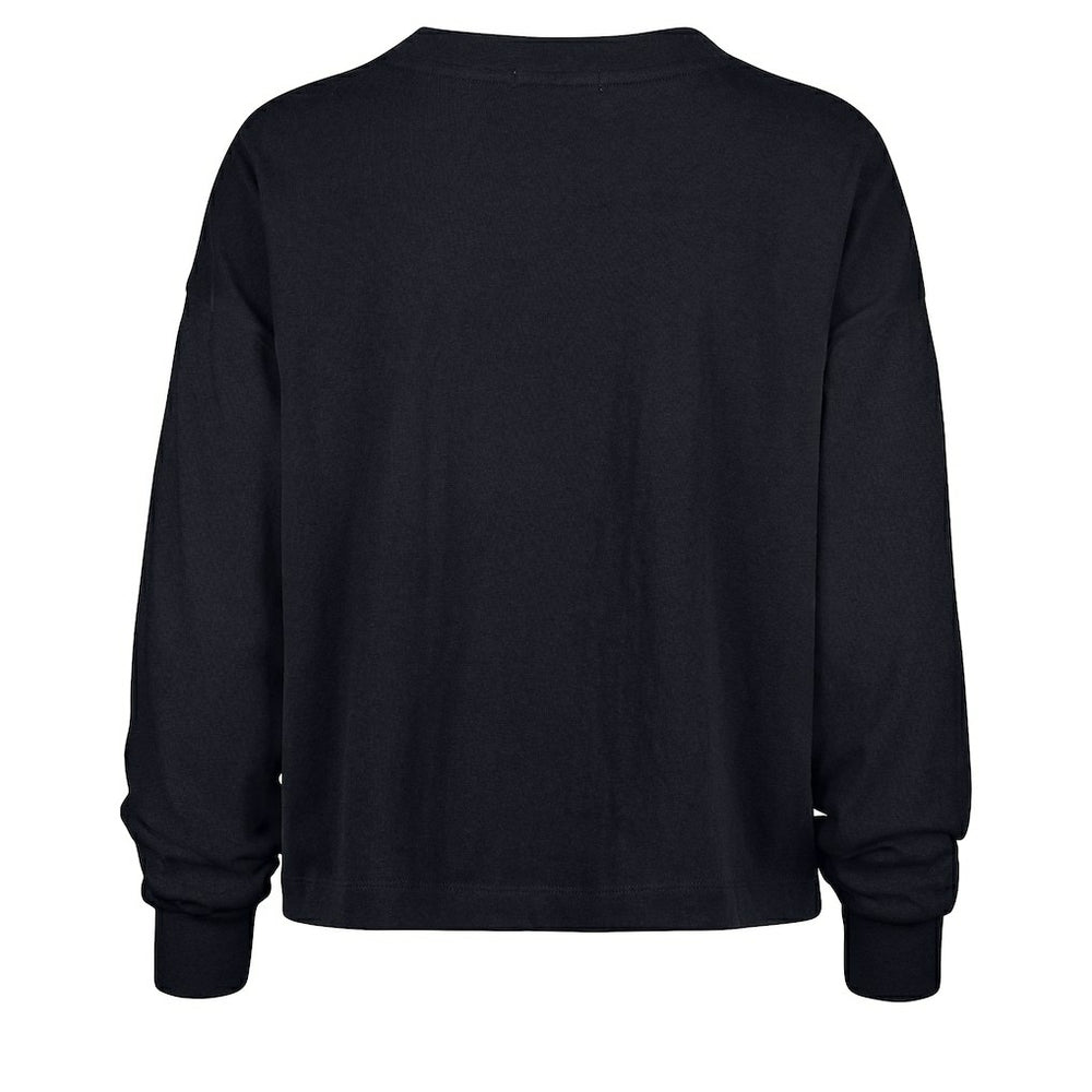New England Patriots 47 brand '47 Women's Muse Sydney Long Sleeve Cropped T-Shirt