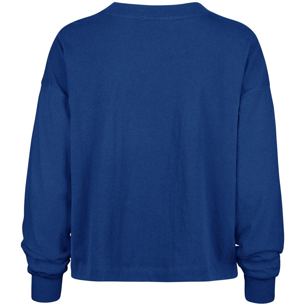 New York Giants 47 brand '47 Women's Muse Sydney Long Sleeve Cropped T-Shirt