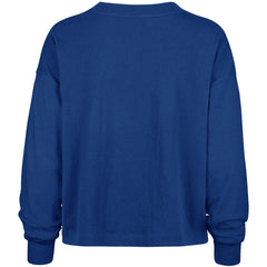 New York Giants 47 brand '47 Women's Muse Sydney Long Sleeve Cropped T-Shirt