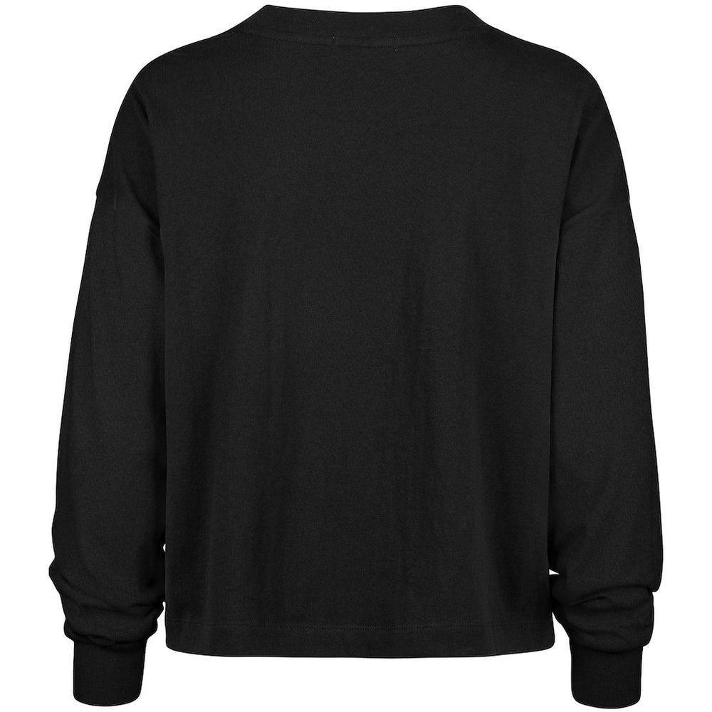 Cincinnati Bengals 47 brand '47 Women's Muse Sydney Long Sleeve Cropped T-Shirt