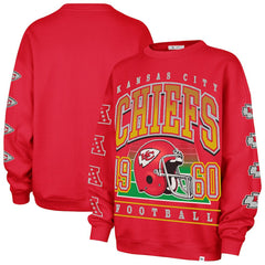 Kansas City Chiefs 47 brand '47 Women's Go Big Oversized Pullover Sweatshirt