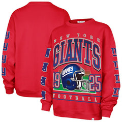 New York Giants 47 brand '47 Women's Go Big Oversized Pullover Sweatshirt