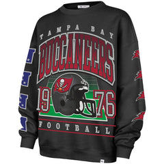 Tampa Bay Buccaneers 47 brand '47 Women's Go Big Oversized Pullover Sweatshirt