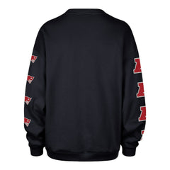 New England Patriots 47 brand '47 Women's Go Big Oversized Pullover Sweatshirt