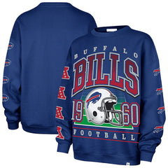 Buffalo Bills 47 brand '47 Women's Go Big Oversized Pullover Sweatshirt
