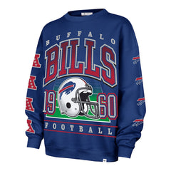 Buffalo Bills 47 brand '47 Women's Go Big Oversized Pullover Sweatshirt