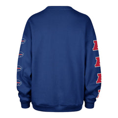 Buffalo Bills 47 brand '47 Women's Go Big Oversized Pullover Sweatshirt