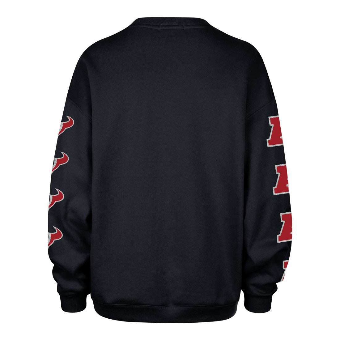 Houston Texans 47 brand '47 Women's Go Big Oversized Pullover Sweatshirt