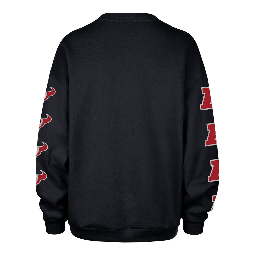 Houston Texans 47 brand '47 Women's Go Big Oversized Pullover Sweatshirt