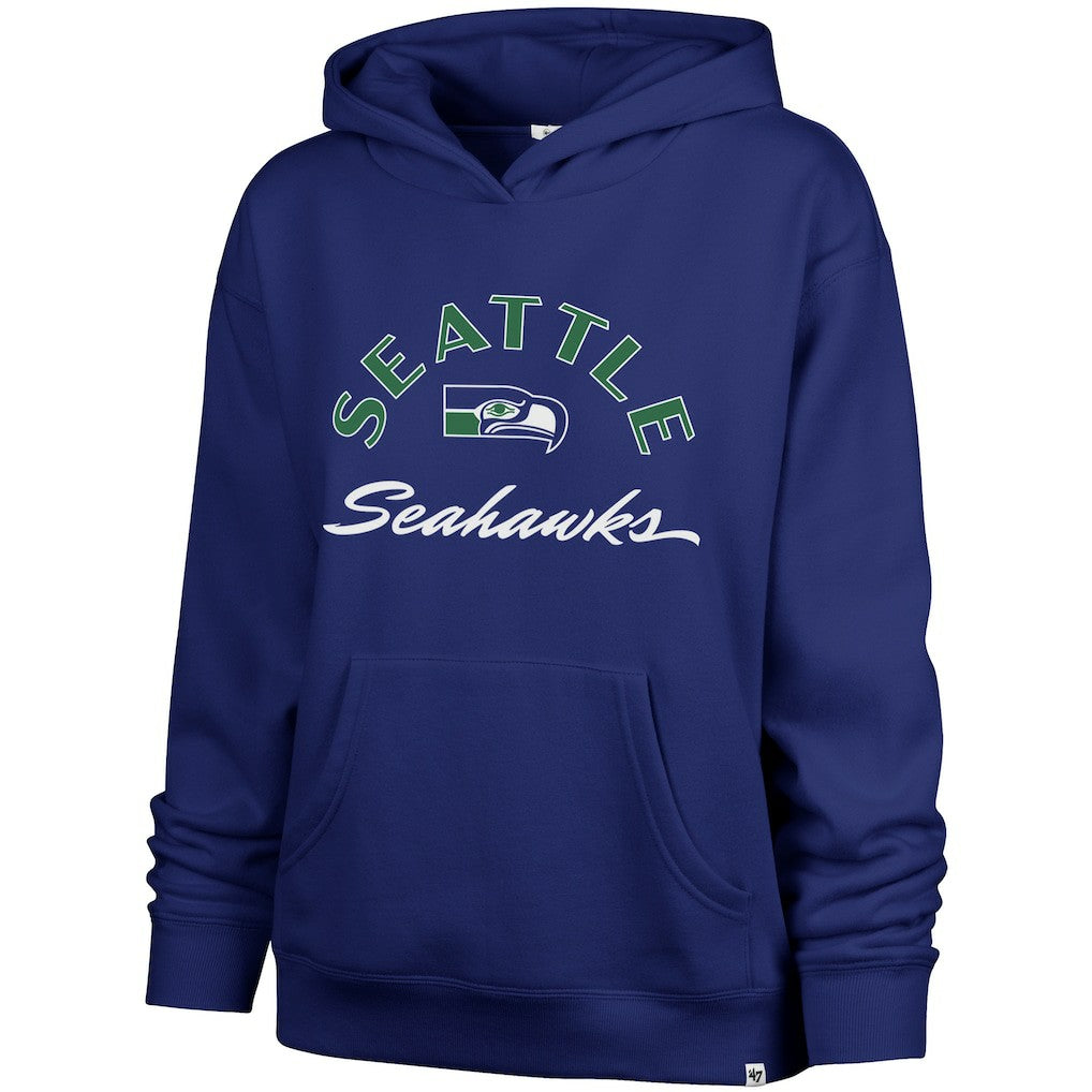 Seattle Seahawks 47 brand '47 Women's Whirlwind Naomi Pullover Hoodie