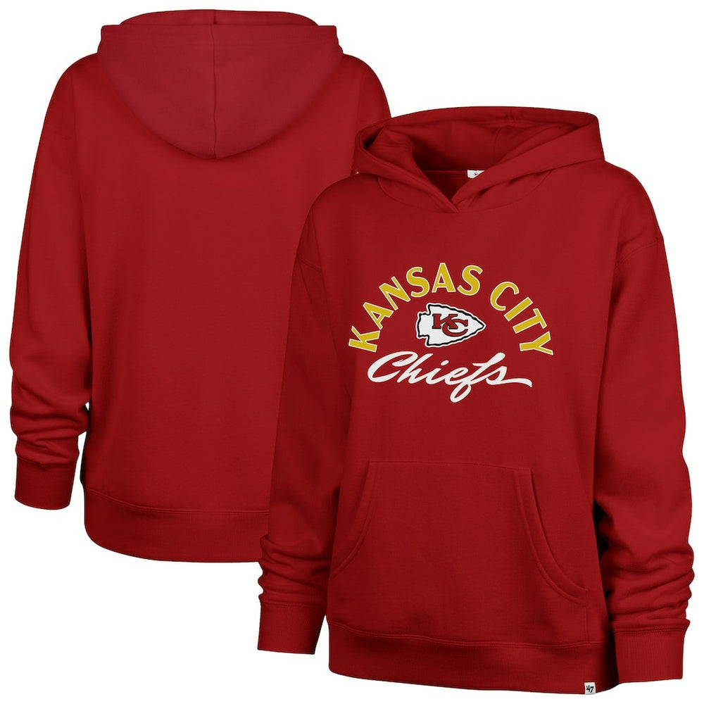 Kansas City Chiefs 47 brand '47 Women's Whirlwind Naomi Pullover Hoodie