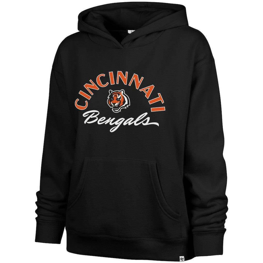 Cincinnati Bengals 47 brand '47 Women's Whirlwind Naomi Pullover Hoodie
