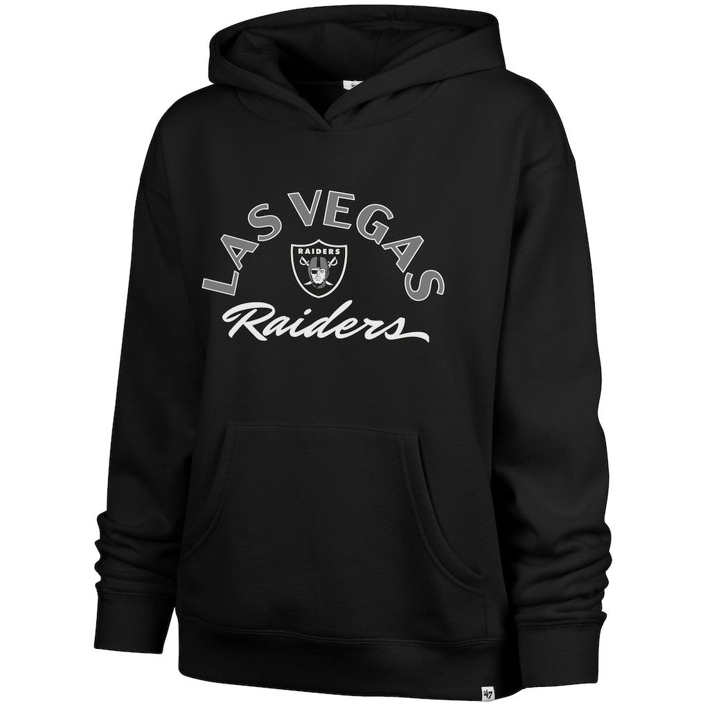 Las Vegas Raiders 47 brand '47 Women's Whirlwind Naomi Pullover Hoodie
