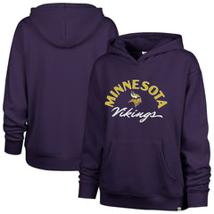 Minnesota Vikings 47 brand '47 Women's Whirlwind Naomi Pullover Hoodie