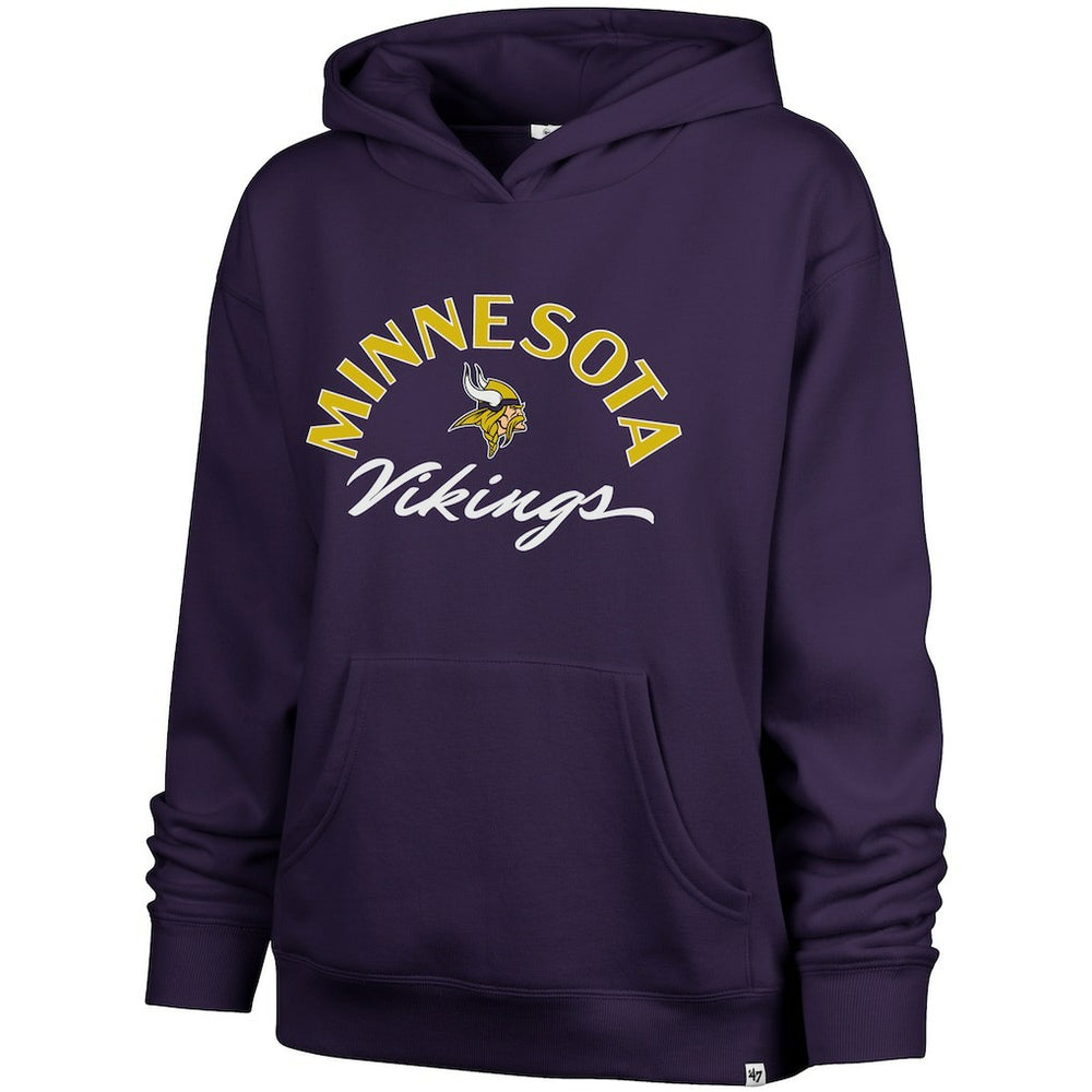 Minnesota Vikings 47 brand '47 Women's Whirlwind Naomi Pullover Hoodie