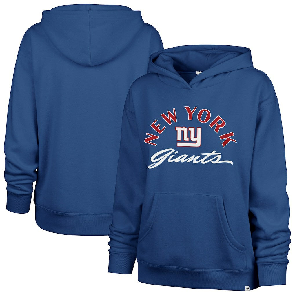 New York Giants 47 brand '47 Women's Whirlwind Naomi Pullover Hoodie