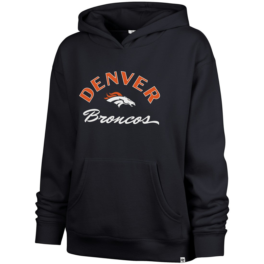 Denver Broncos 47 brand '47 Women's Whirlwind Naomi Pullover Hoodie