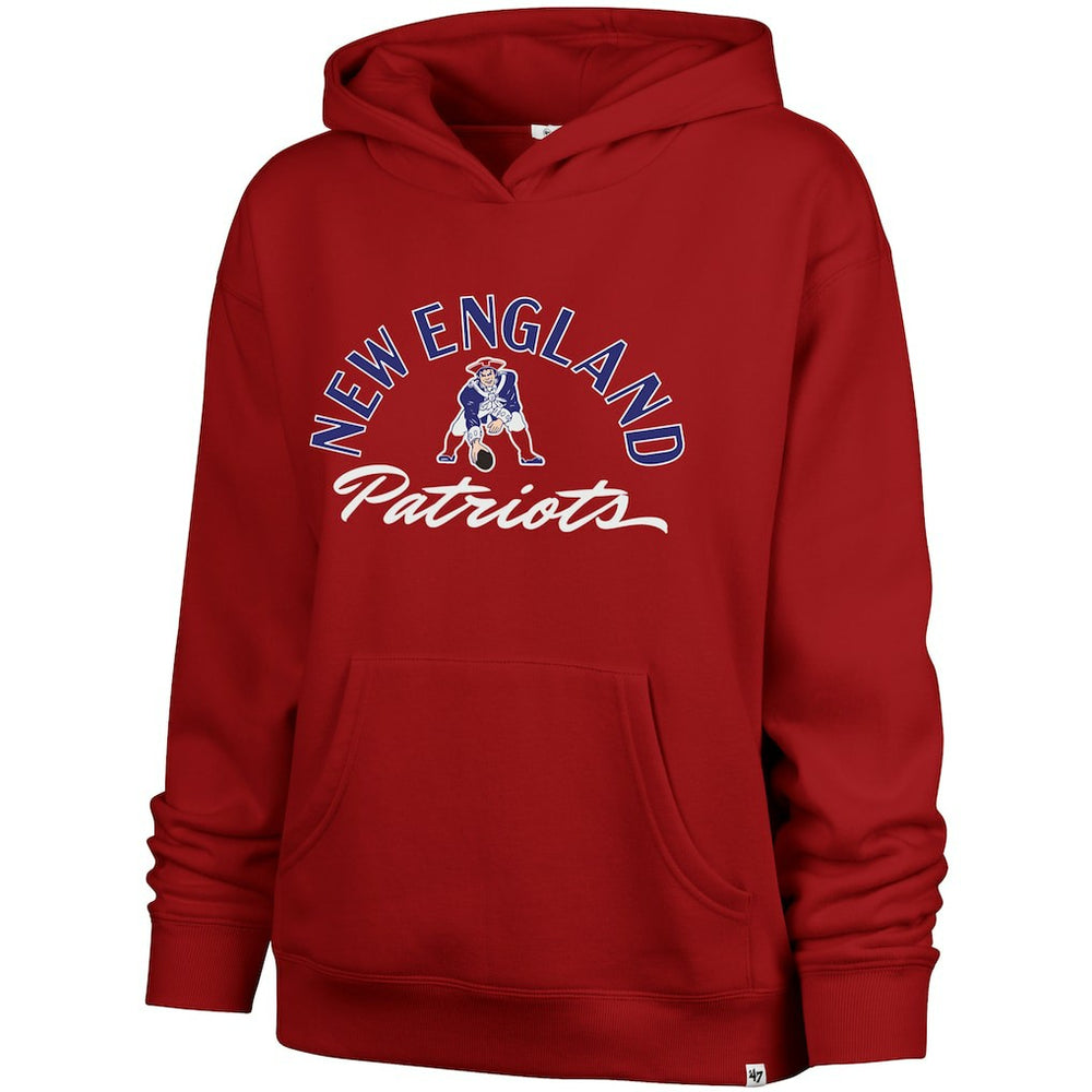 New England Patriots 47 brand '47 Women's Whirlwind Naomi Pullover Hoodie