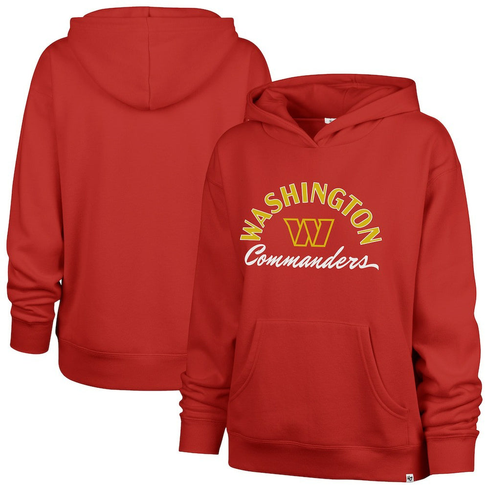 Washington Commanders 47 brand '47 Women's Whirlwind Naomi Pullover Hoodie