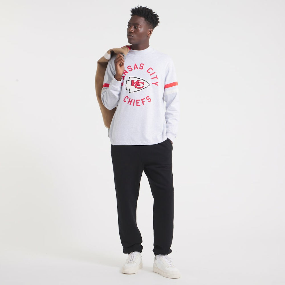 Kansas City Chiefs  x Todd Snyder Premium Jersey Mock Neck Tee
