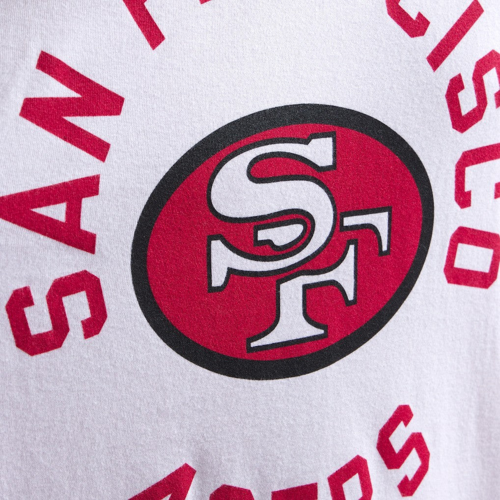San Francisco 49ers  x Todd Snyder Premium Jersey Mock Neck Tee
