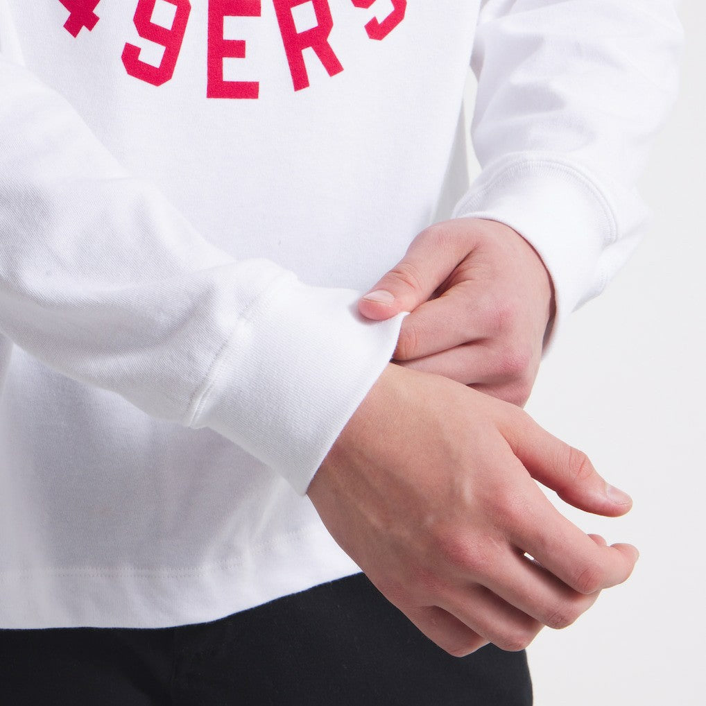 San Francisco 49ers  x Todd Snyder Premium Jersey Mock Neck Tee