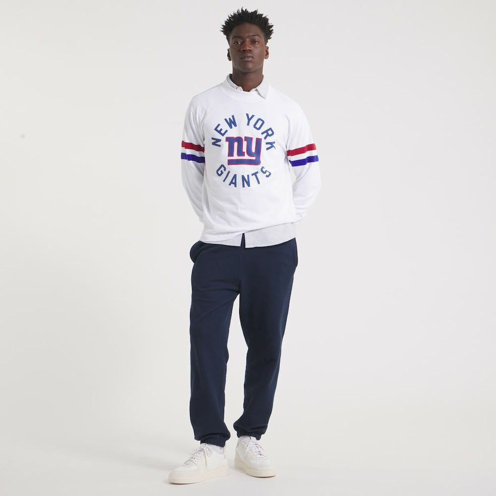 New York Giants  x Todd Snyder Premium Jersey Mock Neck Tee