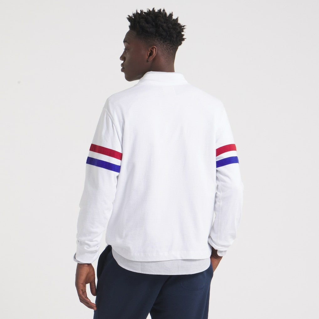 New York Giants  x Todd Snyder Premium Jersey Mock Neck Tee