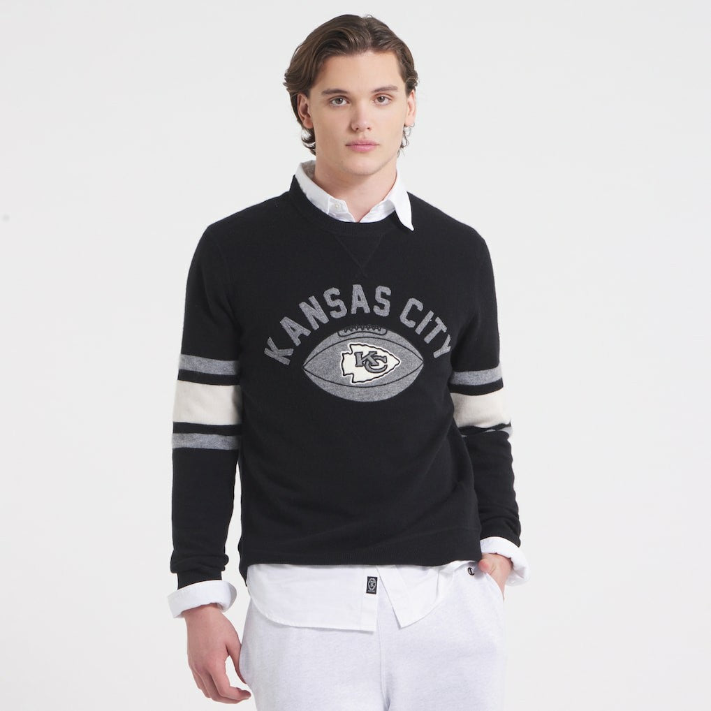 Kansas City Chiefs  x Todd Snyder Cashmere Crew Sweater