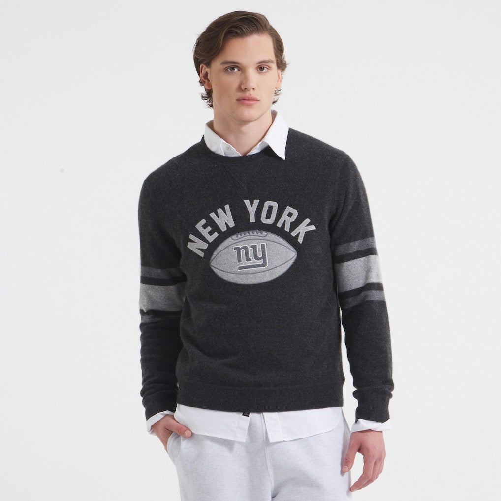 New York Giants  x Todd Snyder Cashmere Crew Sweatshirt