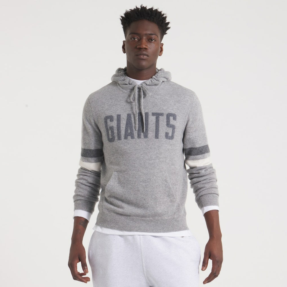 New York Giants  x Todd Snyder Cashmere Hoodie Sweater