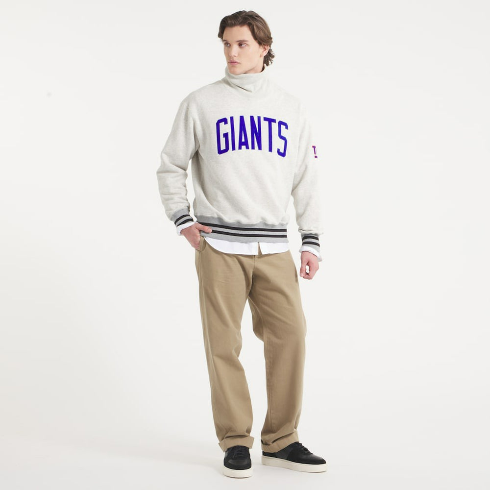 New York Giants  x Todd Snyder Relaxed Canadian Fleece Turtleneck